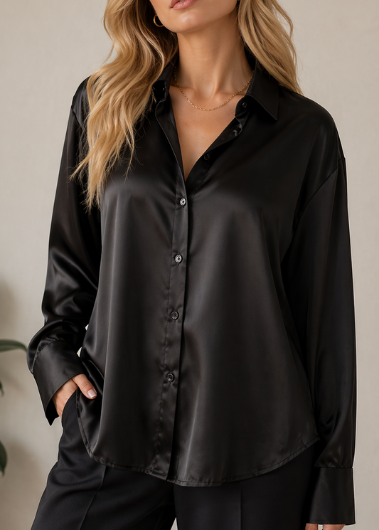Relaxed Button-Up Shirt