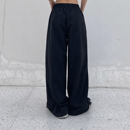 High-Waist Baggy Trousers