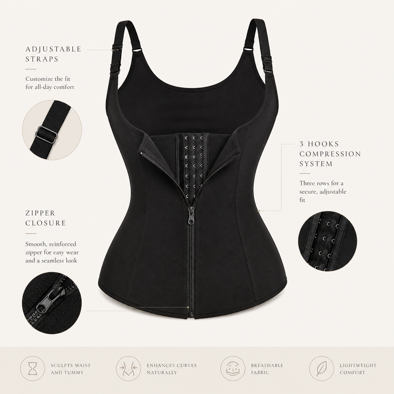Zip-Up Sculpt Tank