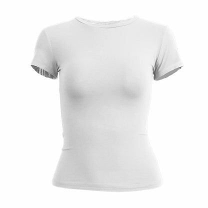 Slim Knit Tee – Contour Fit Silhouette