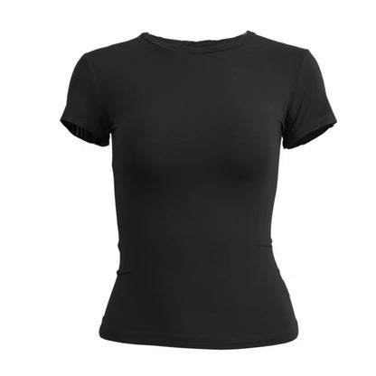 Slim Knit Tee – Contour Fit Silhouette